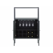 Novak Wine Cabinet - Grey Green
