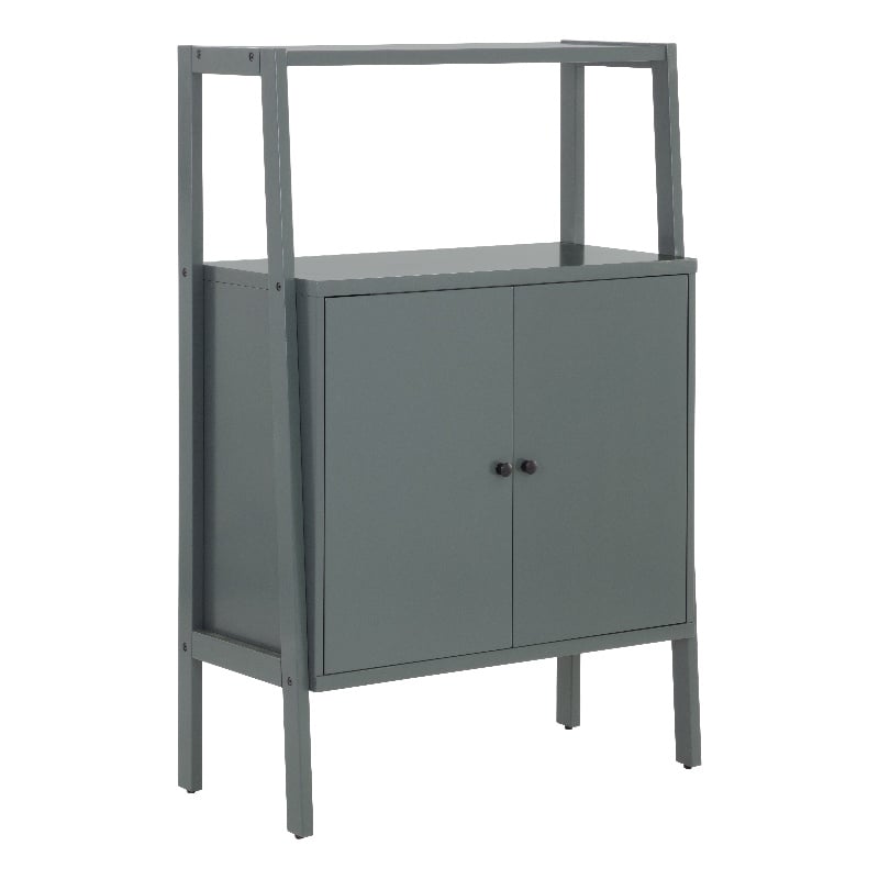 Novak Wine Cabinet - Grey Green