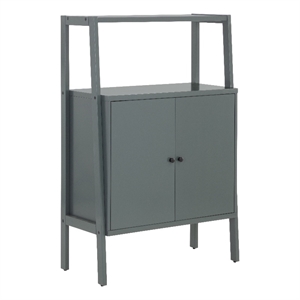 Novak Wine Cabinet - Grey Green