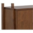 Novak Wooden Wine Cabinet - Walnut