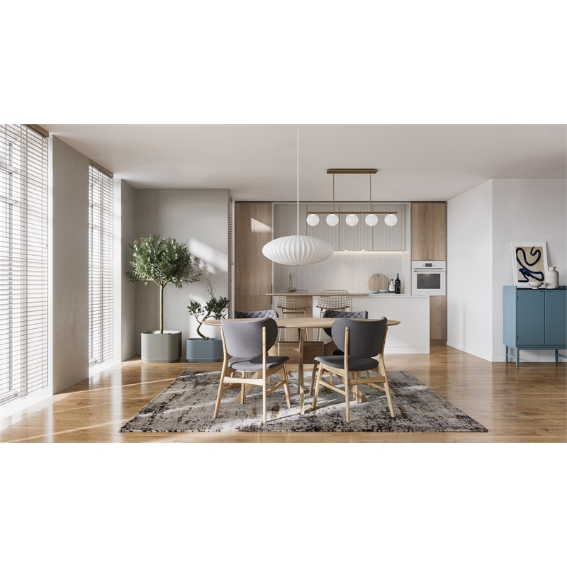 Wesson Wine Cabinet - Grey Green