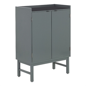 Wesson Wine Cabinet - Grey Green