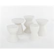 Brant House Union Concrete End Table - Terrazzo White