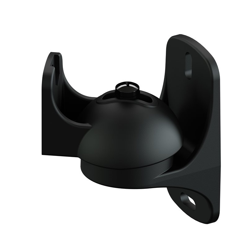 AVF Traditional Nylon Speaker Wall Mounts in Black (Set of 2)