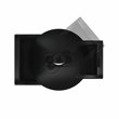 AVF Traditional Nylon Speaker Wall Mounts in Black (Set of 2)