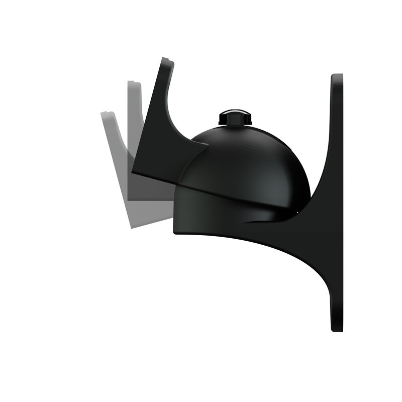 AVF Traditional Nylon Speaker Wall Mounts in Black (Set of 2)