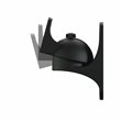 AVF Traditional Nylon Speaker Wall Mounts in Black (Set of 2)