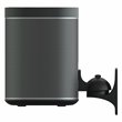 AVF Traditional Nylon Speaker Wall Mounts in Black (Set of 2)