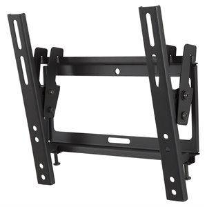 avf traditional steel tilting tv wall mount for tvs up to 39