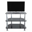 AVF Transitional Steel and Glass TV Stand for up to 32