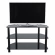 AVF Transitional Steel and Glass TV Stand for up to 42