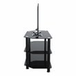 AVF Transitional Steel and Glass TV Stand for up to 42