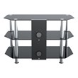 AVF Steel TV Stand with Cable Management for up to 42