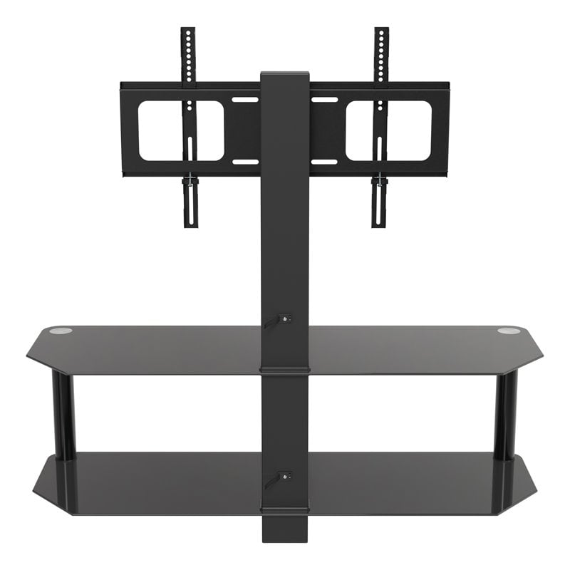 AVF Steel and Glass Stand with TV Mount for TVs up to 65