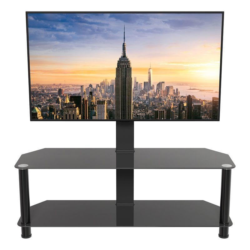 AVF Steel and Glass Stand with TV Mount for TVs up to 65