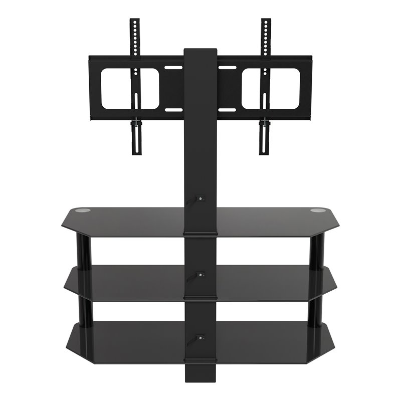 AVF Steel and Glass Stand with TV Mount for TVs up to 60