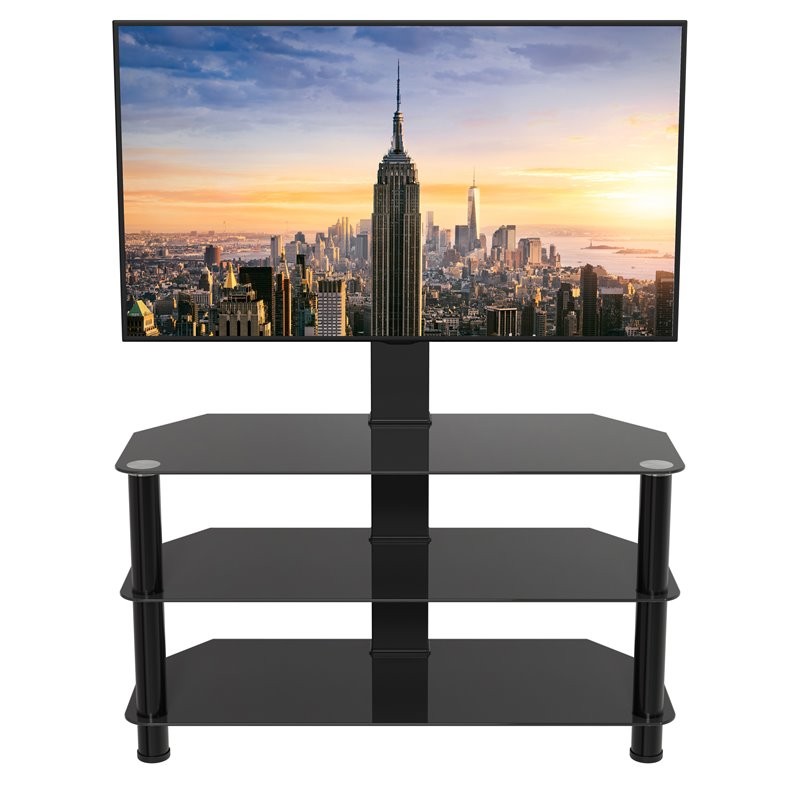 AVF Steel and Glass Stand with TV Mount for TVs up to 60