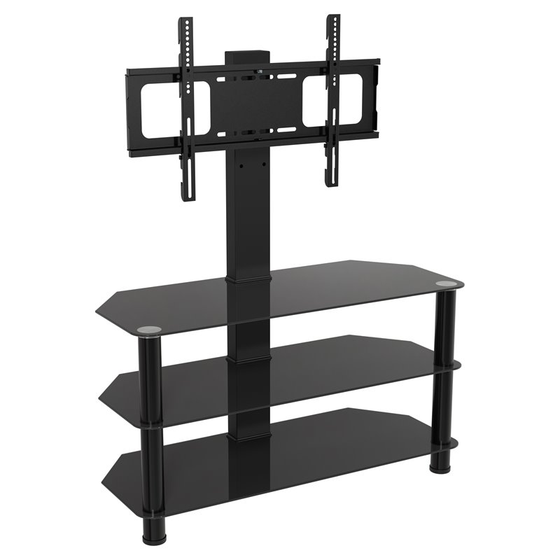 AVF Steel and Glass Stand with TV Mount for TVs up to 60