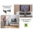 AVF Steel Full Motion Long Extension TV Wall Mount for 25