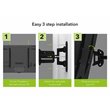 AVF Full Motion Long Extension TV Wall Mount for most 25