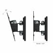 AVF Steel Tilt and Turn Monitor Wall Mount for 13