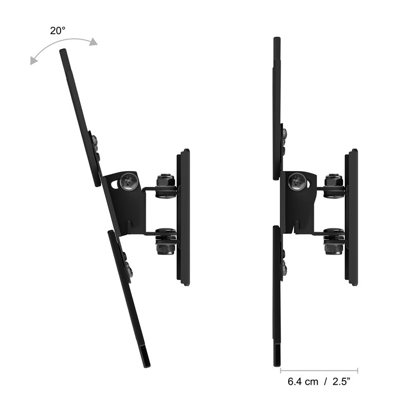 AVF Steel Tilt and Turn Monitor Wall Mount for 13