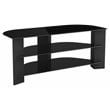 AVF Transitional Wood and Glass Vico TV Stand for TVs up to 55