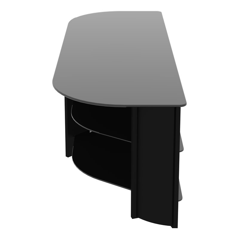 AVF Wood Varano TV Stand with Glass Shelves for TVs up to 65