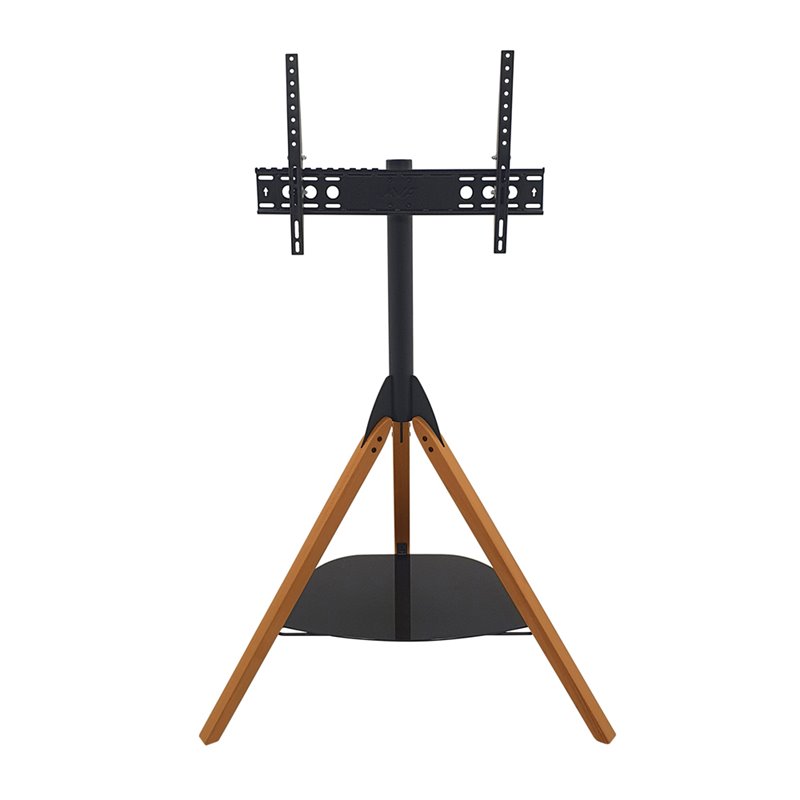 AVF Wood Glass Steel Hoxton TV Floor Stand for 32