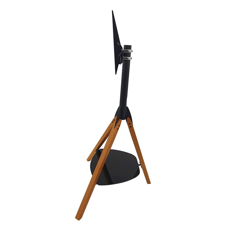 AVF Wood Glass Steel Hoxton TV Floor Stand for 32