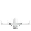 AVF Traditional Steel Side Clamping Speaker Mounts in White (Set of 2)