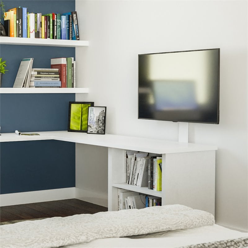 AVF Steel Against the Wall Standing TV Mount for 24