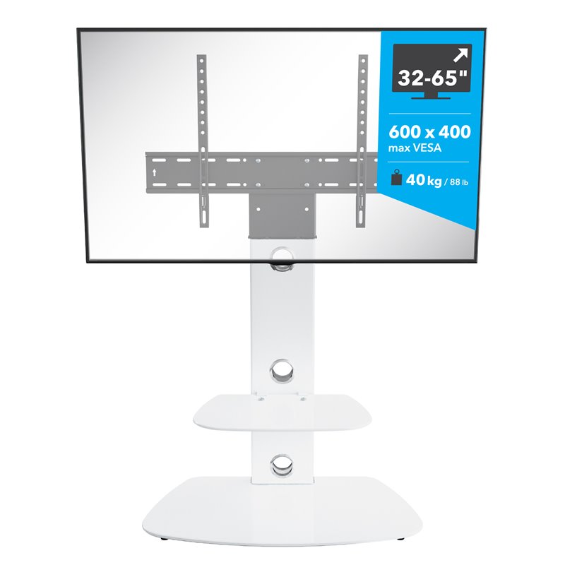 AVF Lucerne TV Floor Stand with TV Mounting Column for 32