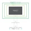 AVF Lucerne TV Floor Stand with TV Mounting Column for 32