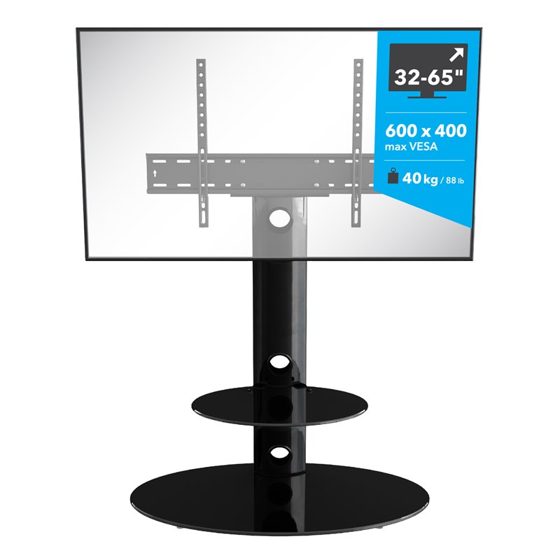 AVF Steel TV Floor Stand with TV Mount Column for 32