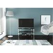 AVF Transitional Steel and Glass TV Stand for up to 50