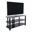 AVF Steel Glass TV Stand with Cable Management for up to 50