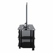 AVF Steel Glass TV Stand with Cable Management for up to 50