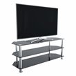 AVF Transitional Steel and Glass TV Stand for up to 60