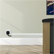 AVF Traditional Plastic Cable Management Wire Hider Kit in White