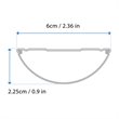 AVF Traditional Plastic Cable Management Wire Hider Kit in White