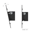Swift Mount Steel Tilting TV Wall Mount for TVs up to 25
