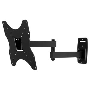 swift mount steel multi-position tv wall mount for tvs up to 39