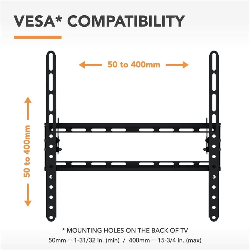 Swift Mount Steel Tilting TV Wall Mount for 26