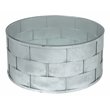American Home Classic Margot Traditional Metal Coffee Table in Silver Leaf