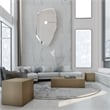 American Home Classic Spencer Large Square Metal Side Table in Brushed Brass