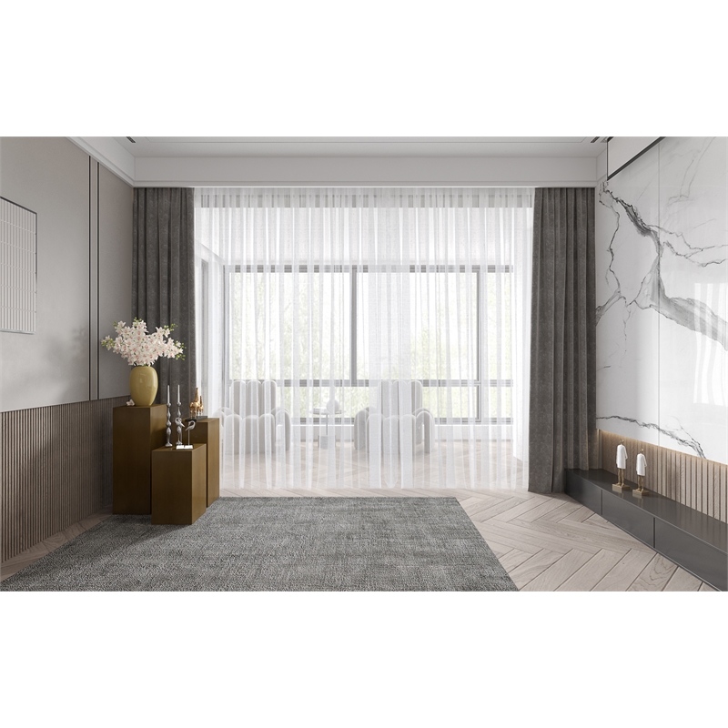 American Home Classic Miami Modern Metal Pedestals in Brushed Brass (Set of 3)