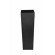 American Home Classic Large Handmade Modern Metal Indoor Planter in Black