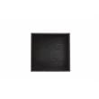 American Home Classic Large Handmade Modern Metal Indoor Planter in Black