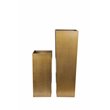 American Home Classic Large Handmade Metal Indoor Planter in Brushed Brass